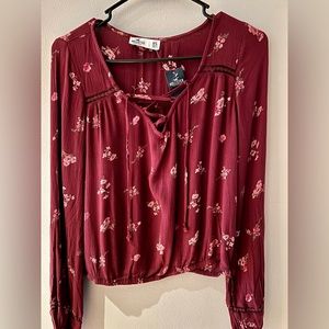 NWT Hollister Blouse size XS